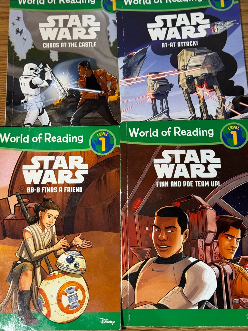 Reading Level 1 Star Wars Book Lot